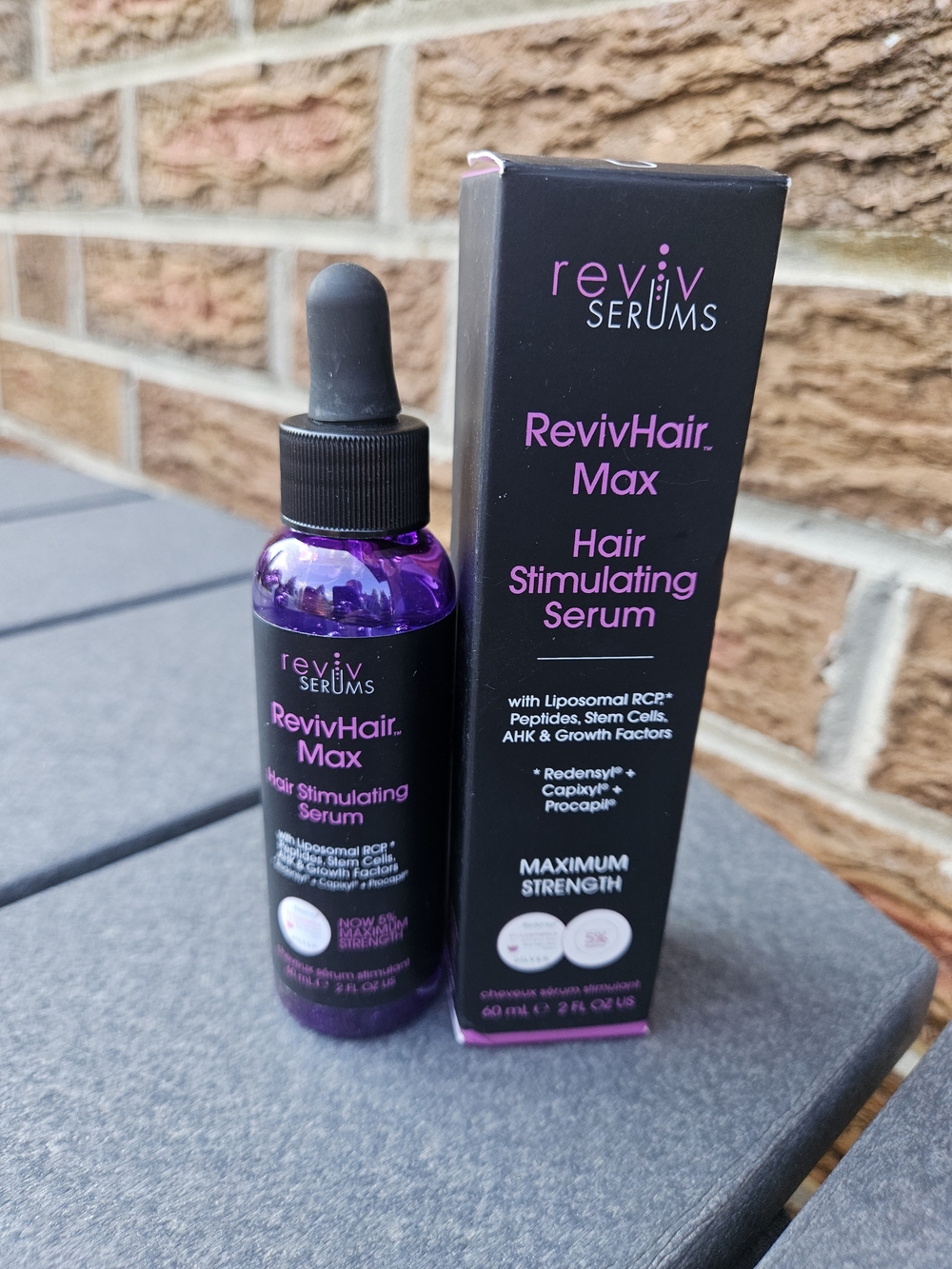 RevivHair Max Hair Stimulating Serum 5% Redensyl 60mL – New